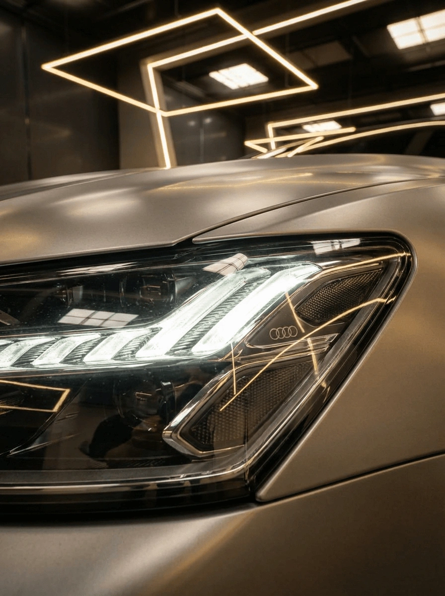 Audi A7 auf offener Straße mit Fokus auf Performance und Fahrgefühl